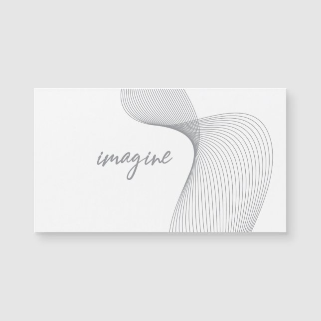 Design gráfico moderno, simples e elegante da Imag (Frente)