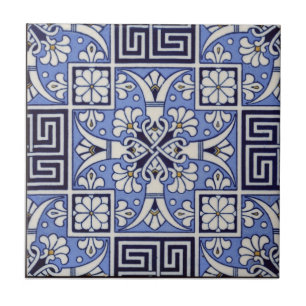 Design grego de Mintons do vintage do azulejo