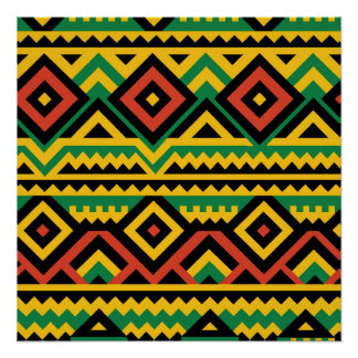 Design Impressão africano a frio