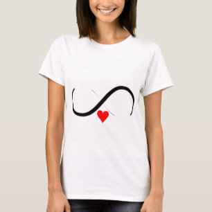 Design Infinita De Camisa De Amor"