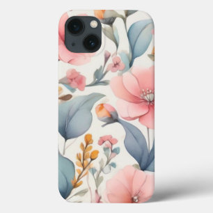 Design iPhone 13 com cor de água e pequeno ventila