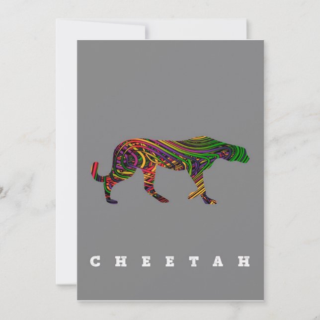 Design legal de Cheetah (Frente)