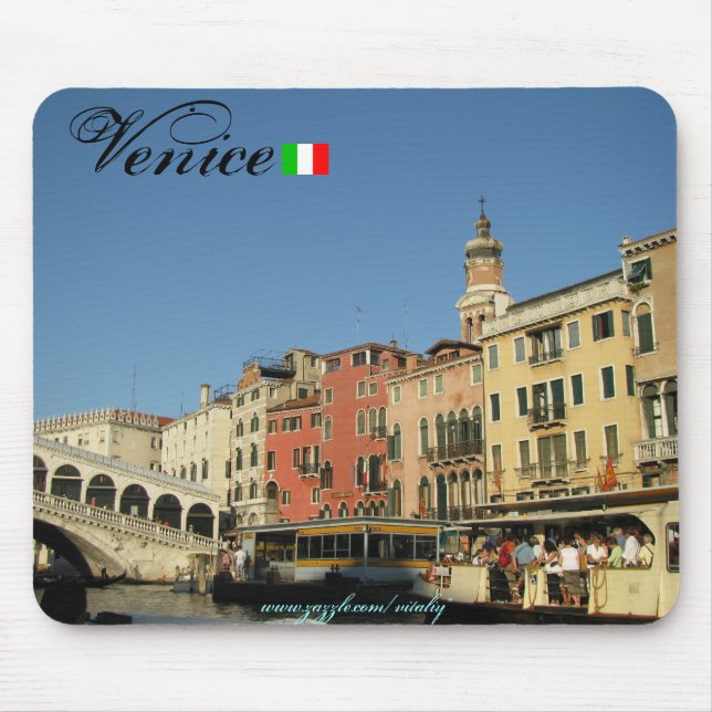 Design legal do mousepad de Veneza Italia (Frente)