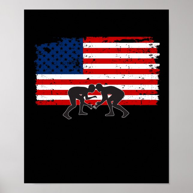 Design Legal Luta poster American Flag (Frente)