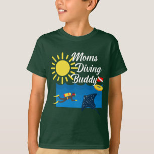 Design mães de Divisor de  - Camisa T Básica para 