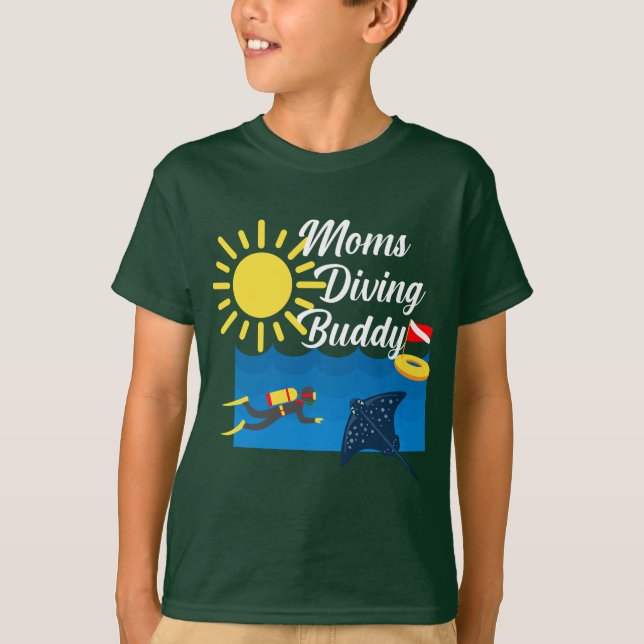 Design mães de Divisor de  - Camisa T Básica para  (Frente)