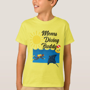 Design mães de Divisor de  - Camisa T Básica para 