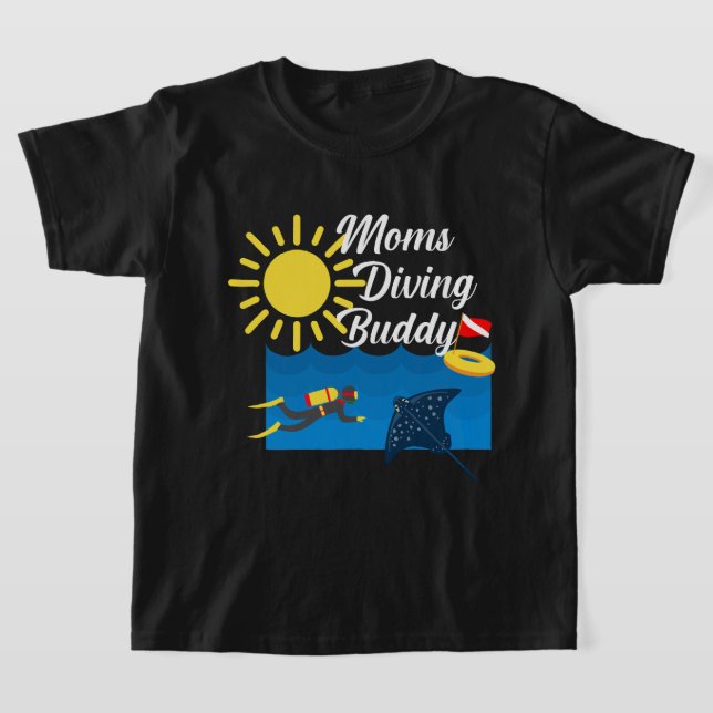 Design mães de Divisor de  - Camisa T Básica para  (Postura )