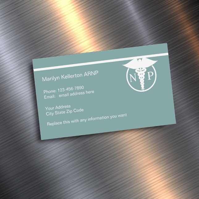 Design Magnética de enfermeiro Cartões de visitas (Criador carregado)