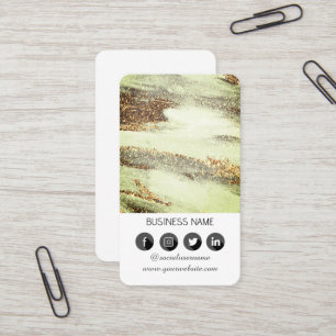 Design Marble - Cartão de visita de Código QR de M