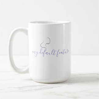 Design Minimalista de Caneca de Café