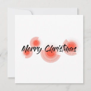 design moderno, alegre e divertido "Feliz Natal"
