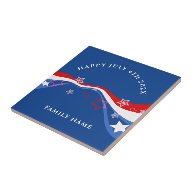 Design moderno da bandeira americana (Lateral)