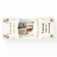 Design Moderno Elegante Foto Bem-vindo Casamento