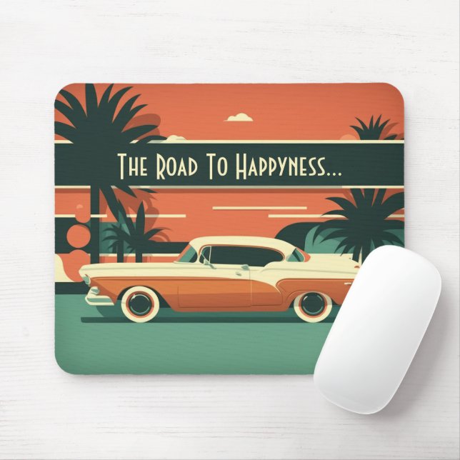 Design Mousepad - 50 retroativo,60s (Com mouse)