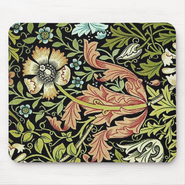 Design Mousepad da flor de William Morris (Frente)