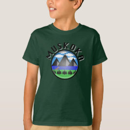 Design Muskoka (Versão 2) - Camisa T básica para c