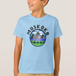 Design Muskoka (Versão 2) - Camisa T básica para c