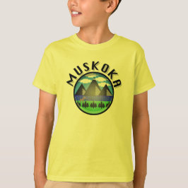 Design Muskoka (Versão 2) - Camisa T básica para c