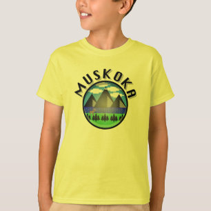 Design Muskoka (Versão 2) - Camisa T básica para c