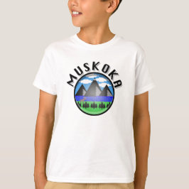 Design Muskoka (Versão 2) - Camisa T básica para c