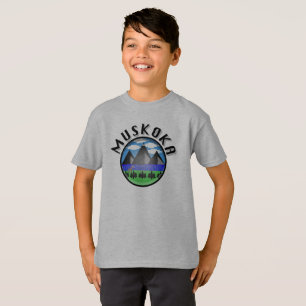 Design Muskoka (Versão 2) - Camisa T básica para c