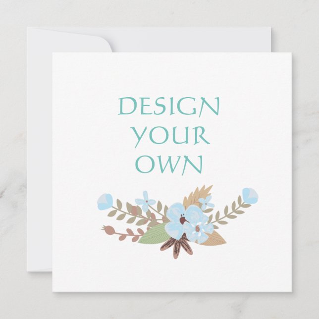 Design O Seu Próprio Anúncio De Data (Frente)