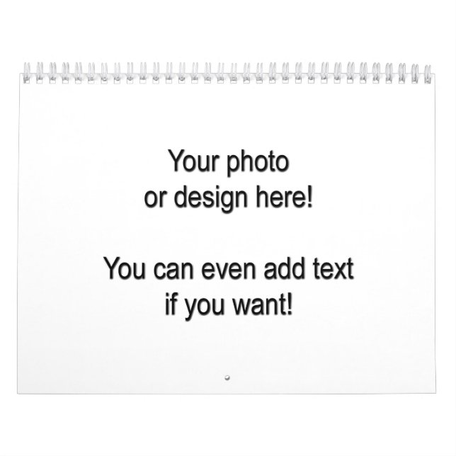 Design o seu próprio Calendário (Capa)