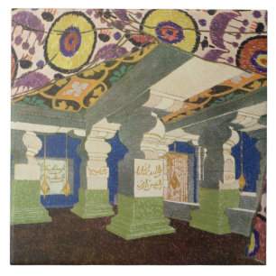 Design oriental do cenário (litho) da cor 2