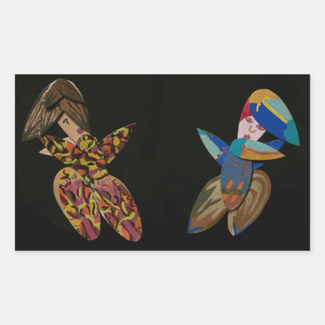 "design original" "Teenie Brushes" adesivo de trab (Frente)