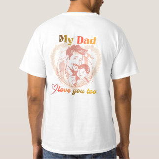 Design para o dia dos pais | camiseta do dia dos p