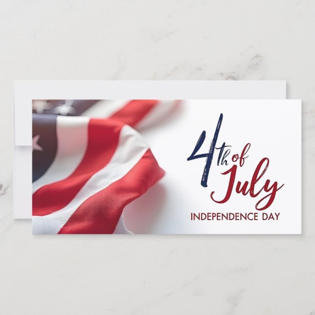 Design Patriótico do Dia da Independência 4 de Jul (Frente)