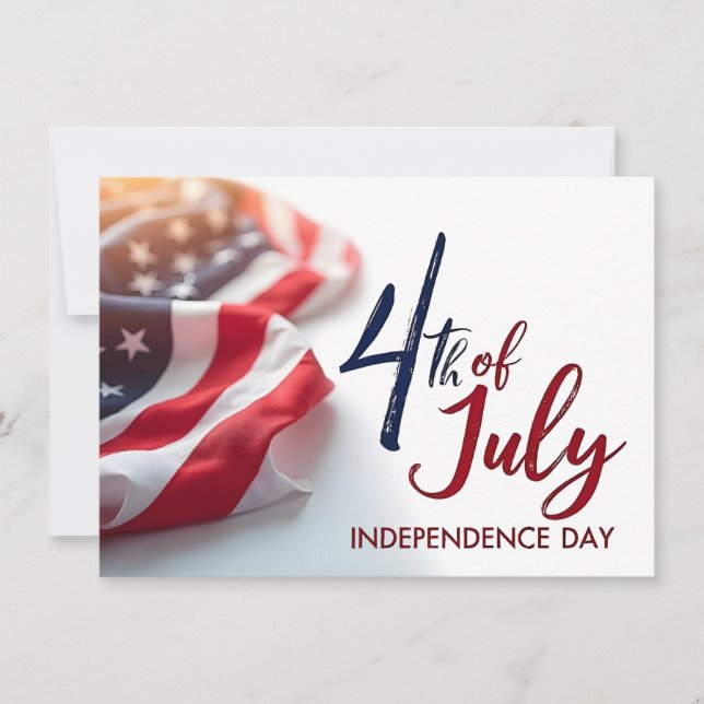 Design Patriótico do Dia da Independência 4 de Jul (Frente)