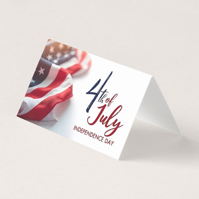 Design Patriótico do Dia da Independência 4 de Jul (Frente)