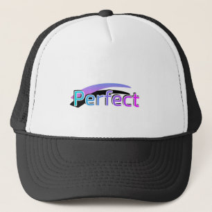 Design perfeito em um boné preto