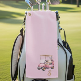 Design Personalizado com Monograma Rosa Presente P