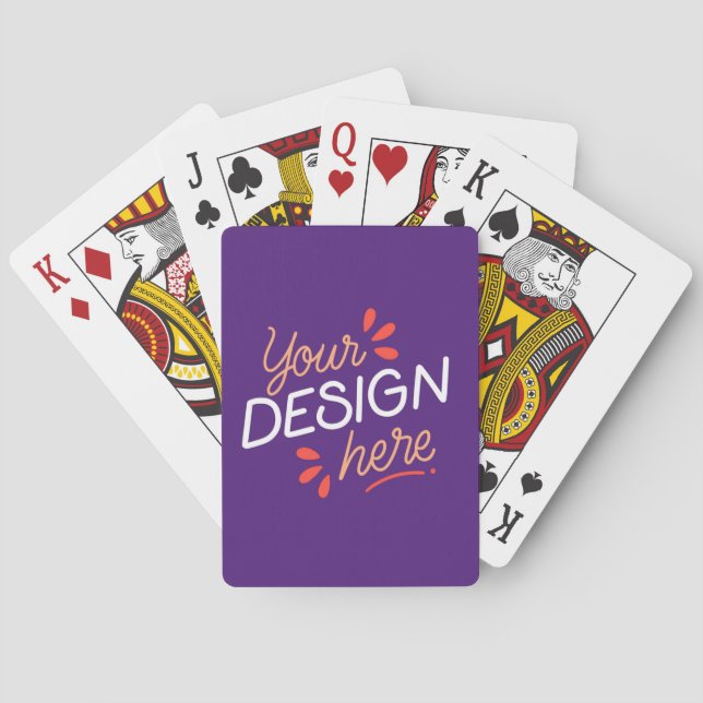 design personalizado de cartas de baralho (Verso)