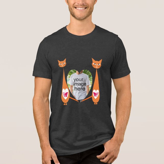 Design Personalizado de Coração de Amor de Cat Edi (Frente)