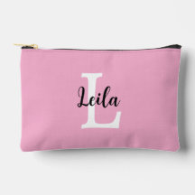 Design Personalizado Nome Monograma Rosa em Script