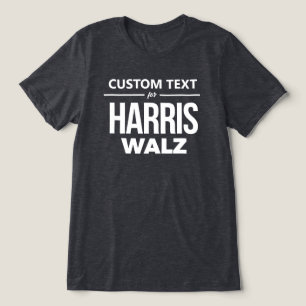Design personalizado para Harris Walz
