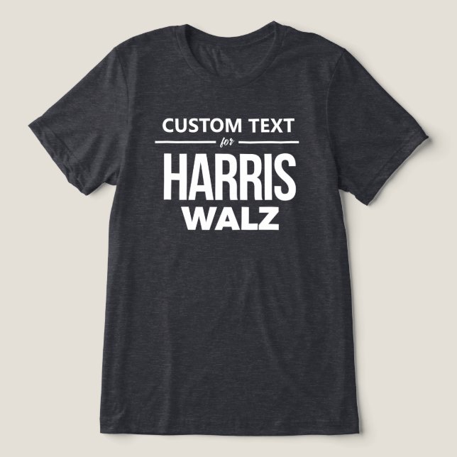 Design personalizado para Harris Walz (Design frontal)