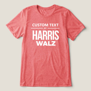 Design personalizado para Harris Walz