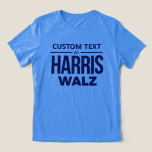 Design personalizado para Harris Walz