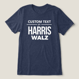 Design personalizado para Harris Walz