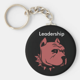 Design Pitbull Chaveiro de Botão 2,25"