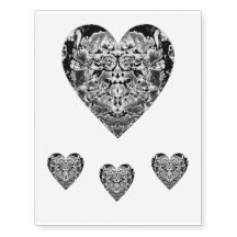 Design preto e branco do tatuagem de