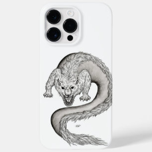 Design preto e branco do Wolfdragon