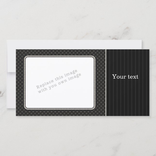 Design preto elegante (Frente)