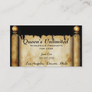 Design régio dos cartões de visitas