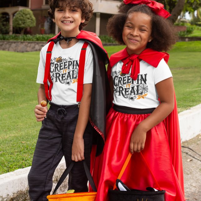Design Retro de Halloween 'Crepping It Real' (Criador carregado)